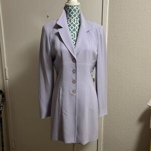 Bebe Lavender Women's Blazer with pockets